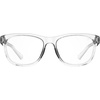 image:imageTifosi Swank Reader Sunglasses  BuiltIn Bifocal Lens  100 UVAUVB shatterproof polycarbonate Builtin reader lens hydrophilic nose pads For lifestyle golf amp runningCrystal Clear