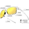image:imageTifosi Swick Lifestyle Sport Sunglasses  Cycling Golf amp Hiking  100 UVAUVB shatterproof polycarbonate Integrated hinge hydrophilic nose pads For cycling golf hiking amp runningSatin BlackcrimsonSmoke Red
