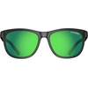 image:imageTifosi Swick Lifestyle Sport Sunglasses  Cycling Golf amp Hiking  100 UVAUVB shatterproof polycarbonate Integrated hinge hydrophilic nose pads For cycling golf hiking amp runningCrystal SmokeClarion Green Polarized