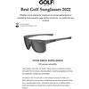 image:imageTifosi Swick Lifestyle Sport Sunglasses  Cycling Golf amp Hiking  100 UVAUVB shatterproof polycarbonate Integrated hinge hydrophilic nose pads For cycling golf hiking amp runningBlackoutSmoke