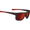 image:imageTifosi Swick Lifestyle Sport Sunglasses  Cycling Golf amp Hiking  100 UVAUVB shatterproof polycarbonate Integrated hinge hydrophilic nose pads For cycling golf hiking amp runningSatin BlackcrimsonSmoke Red