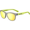 image:imageTifosi Swick Lifestyle Sport Sunglasses  Cycling Golf amp Hiking  100 UVAUVB shatterproof polycarbonate Integrated hinge hydrophilic nose pads For cycling golf hiking amp runningVaporNeon Smoke Yellow