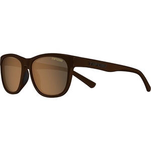 image:imageTifosi Swick Lifestyle Sport Sunglasses  Cycling Golf amp Hiking  100 UVAUVB shatterproof polycarbonate Integrated hinge hydrophilic nose pads For cycling golf hiking amp runningDistressed BronzeBrown Polarized